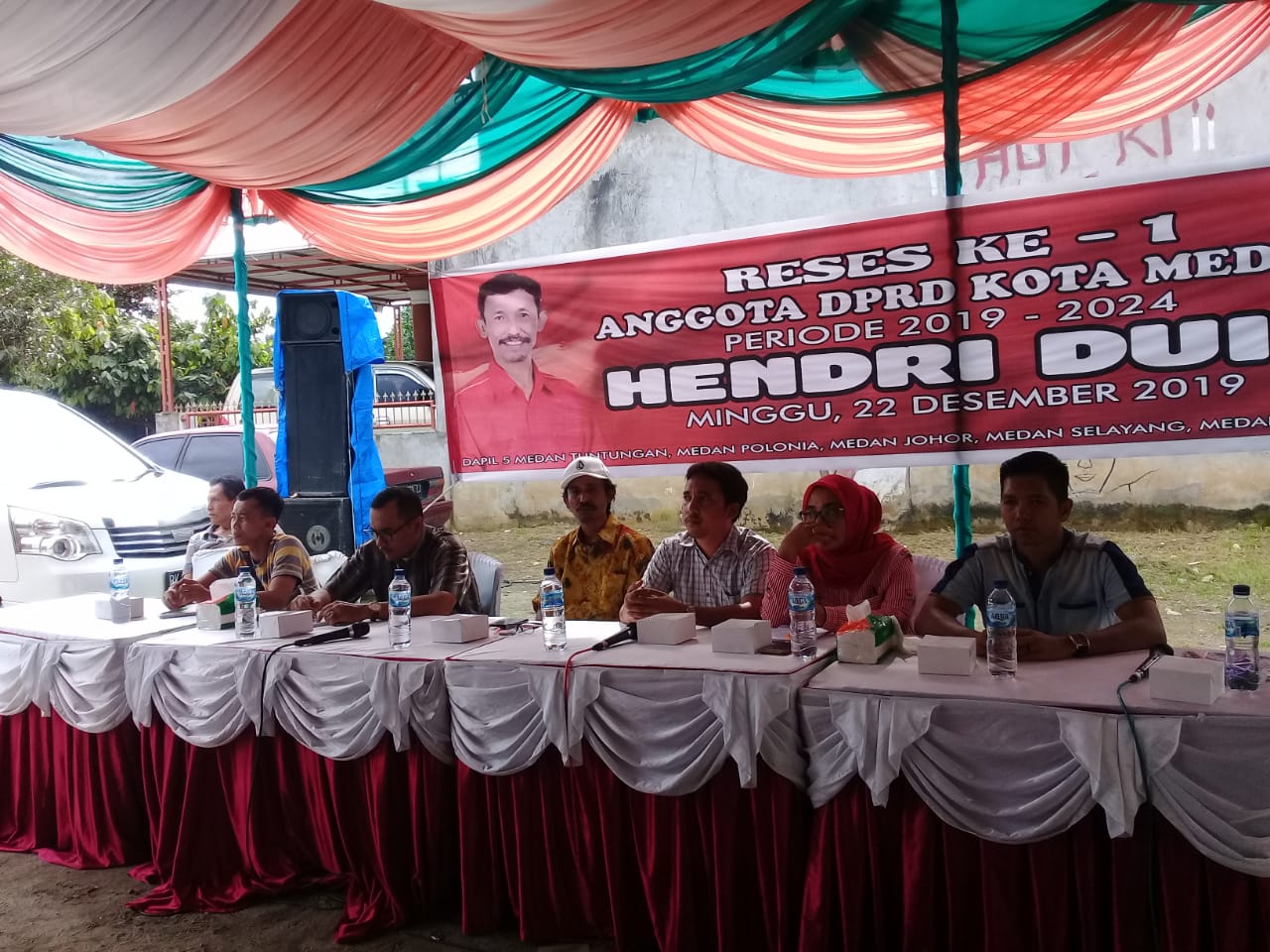 Hendri Duin Reses I di Kuala Bekala,Warga keluhkan Jalan,Drainase dan pengurusan KTP