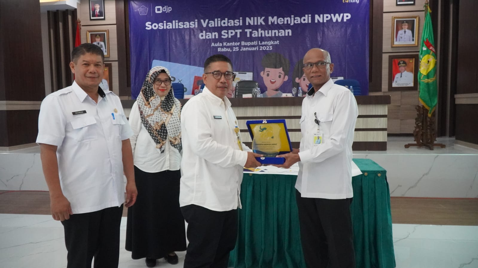 Dukung NIK Menjadi NPWP, Pemkab Langkat Instruksikan Pegawainya Segara Aktivasi