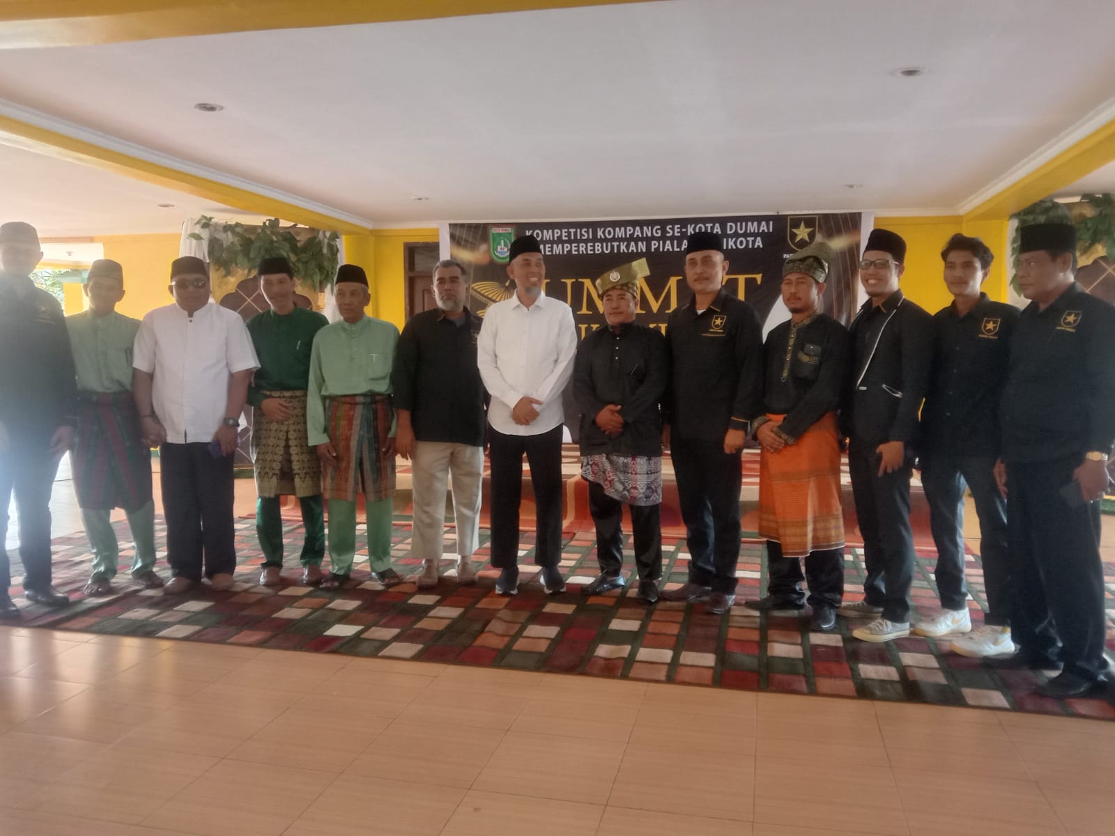 Kompetisi Kompang Se-Kota Dumai Dibuka  Langsung Oleh Walikota Dumai H. Paisal