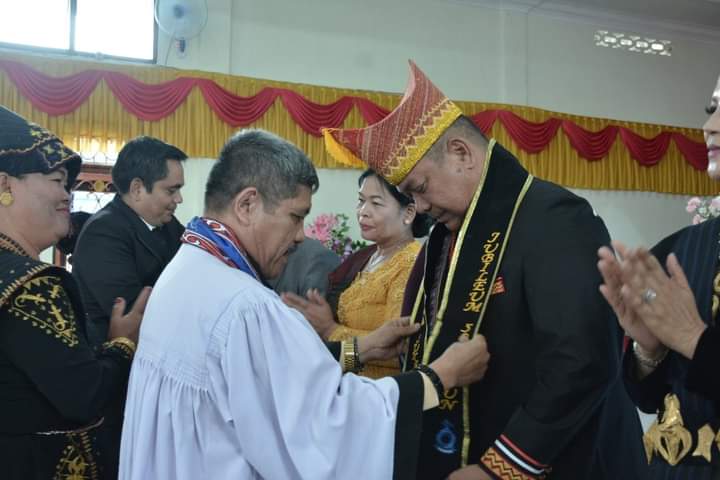 50 Tahun GKPPD Sukadame, Bupati Dairi Eddy Berutu Ajak Jemaat Dukung Program Pemerintah