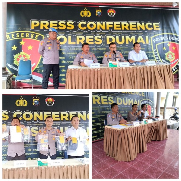 Polres Dumai Melalui Satuan Reserse Berhasil Mengungkap Kasus Modus  Ganjal Atm