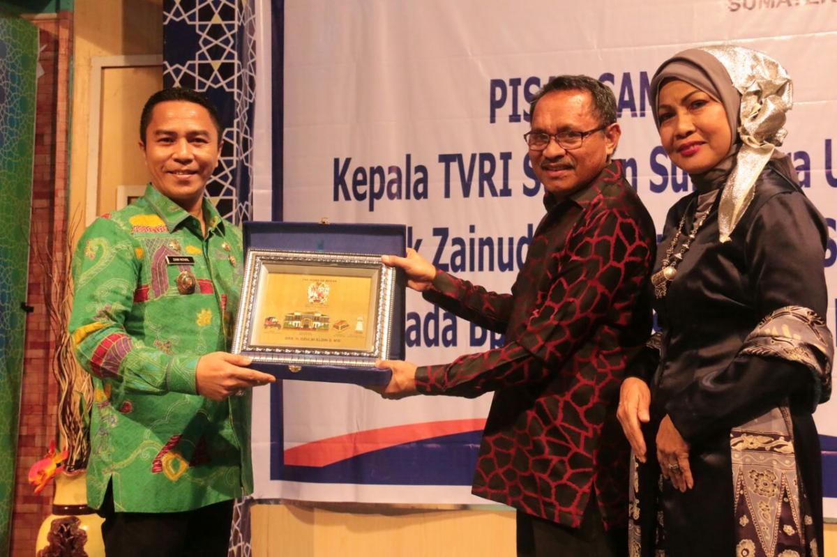 Walikota Medan Hadiri Pisah Sambut Kepala TVRI Stasiun Sumatera Utara