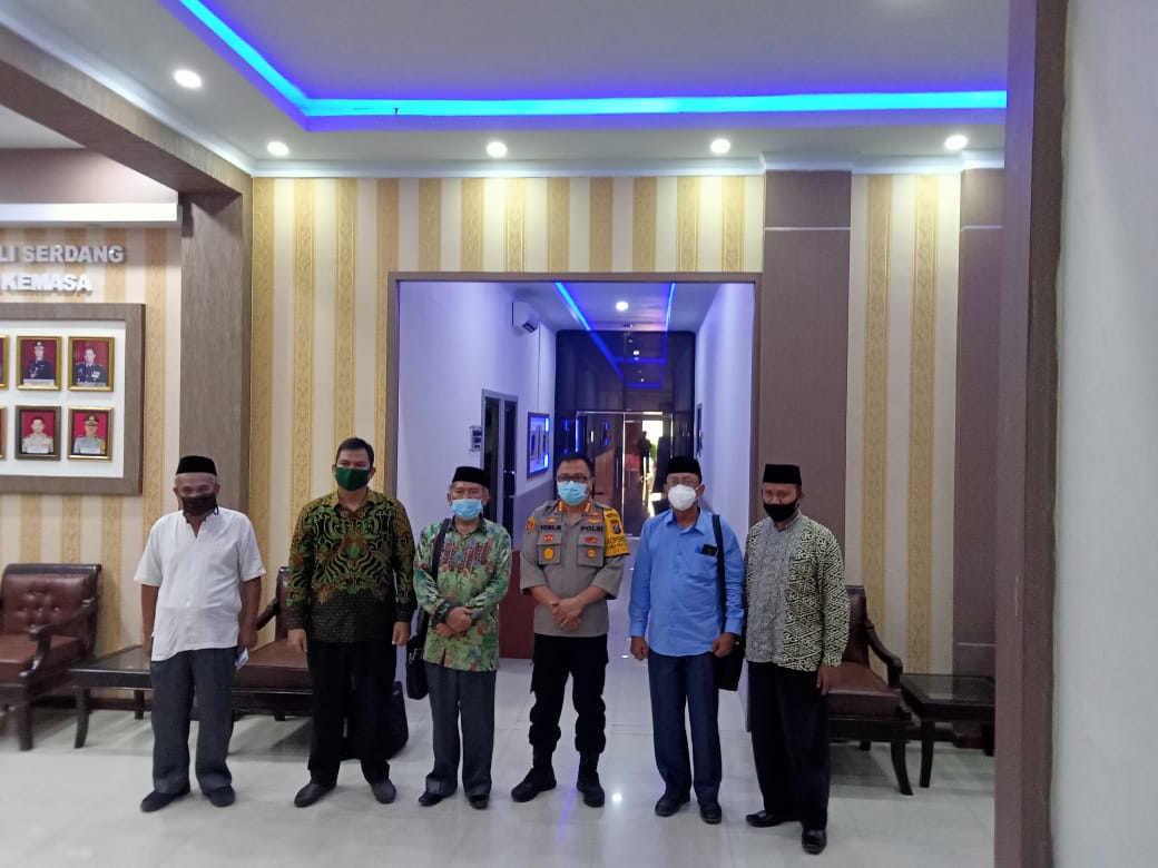 Kapolresta Deli Serdang Terima  Audiensi Pengurus  PAMK