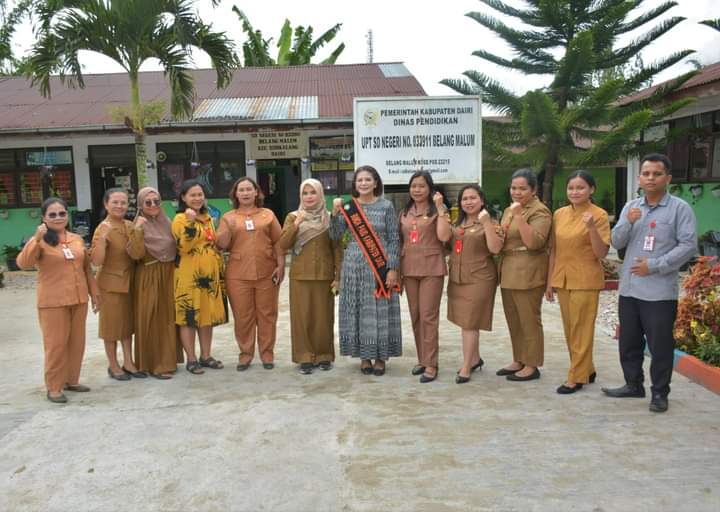 Bunda PAUD Dairi Kunjungi 2 SD di Sidikalang, Pastikan Transisi dari PAUD ke SD Berjalan Menyenangka