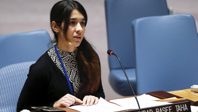 Raih Nobel Perdamaian, Ini Kata Nadia Murad Bekas Budak Seks ISIS
