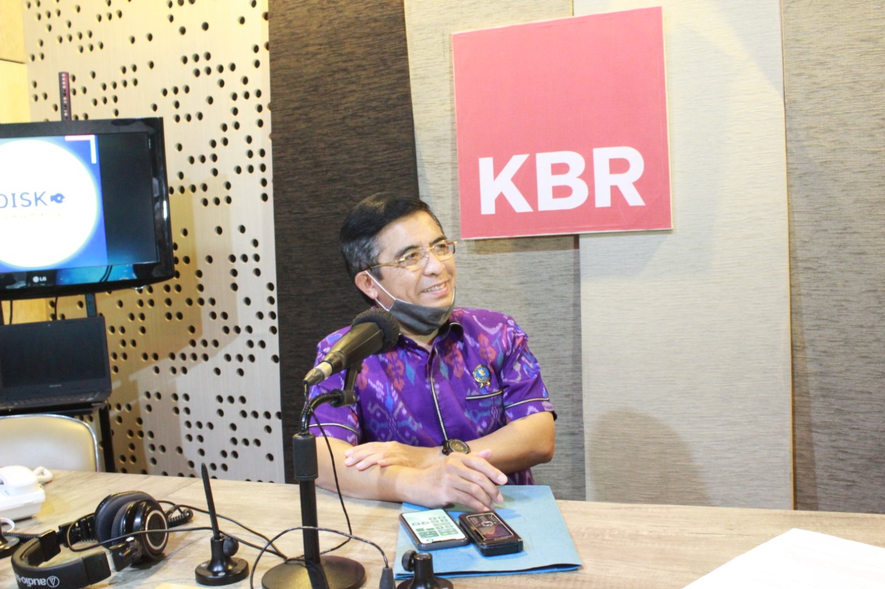 Deputi Pencegahan Badan Narkotika Nasional Irjen Pol. Drs. Anjan Pramuka Putra mengisi Podcast DISKO