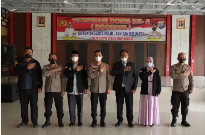 Kapolresta Sambut Audensi PAMK Deli Serdang