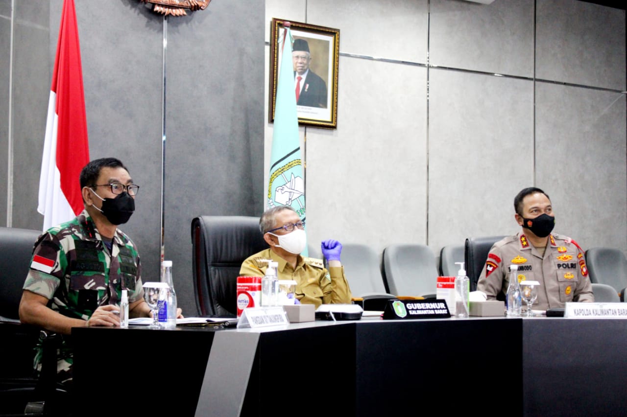 Antisipasi Lonjakan Omicron, Pangdam XII/Tpr dan Forkopimda Ikuti Arahan Presiden