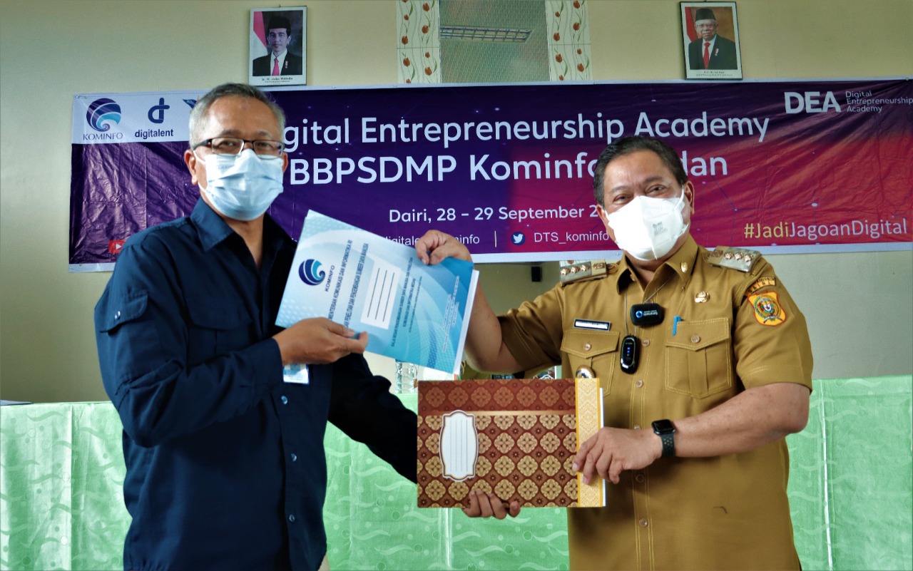 Pelaku UMKM Dairi Adakan Pelatihan Digital Entrepreneurship Academy (DEA)