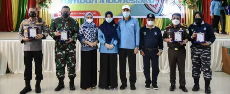 Wali Kota Dumai Bersama Istri Hadiri Peringatan HKN Ke-57 Di Balai Sri Bunga Tanjung