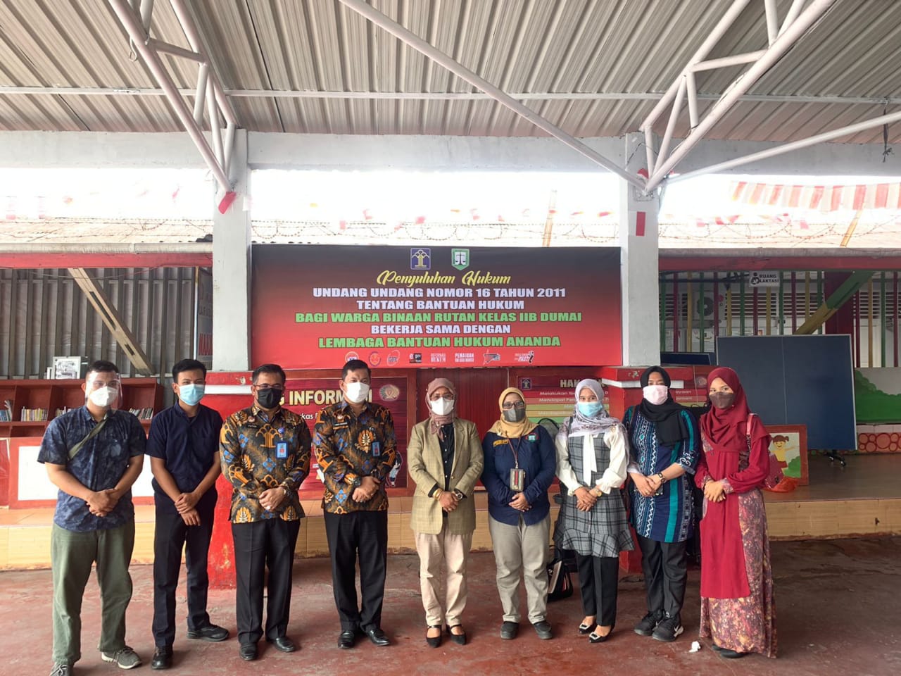 Rutan Kelas IIB Dumai Gelar Penyuluhan Hukum UU Nomor 16 Tahun 2011 Tentang Bantuan Hukum bagi WBP