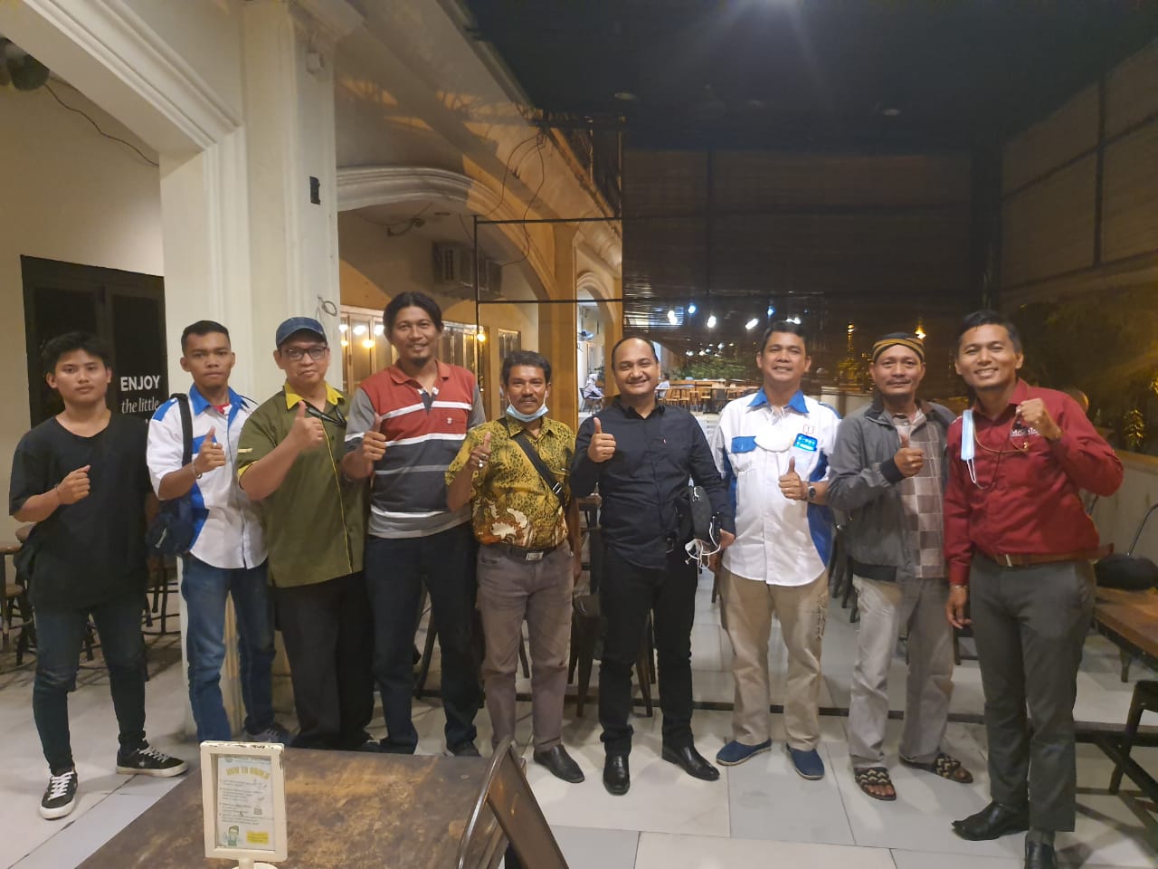 Sekjen DPP Fachrul Razi Silaturahmi dengan Pengurus DPD PPWI Sumut