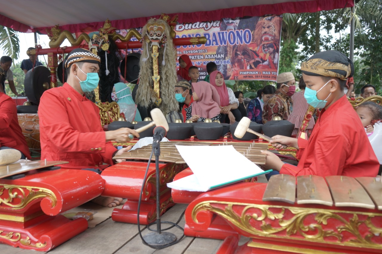 Bupati Asahan Buka Gebyar Seni Budaya Reog Gembong Bawono Di Kelurahan Sentang