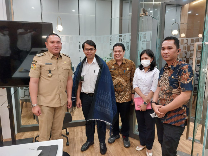 Bupati Pakpak Bharat Berkunjung Ke kementrian PUPR RI