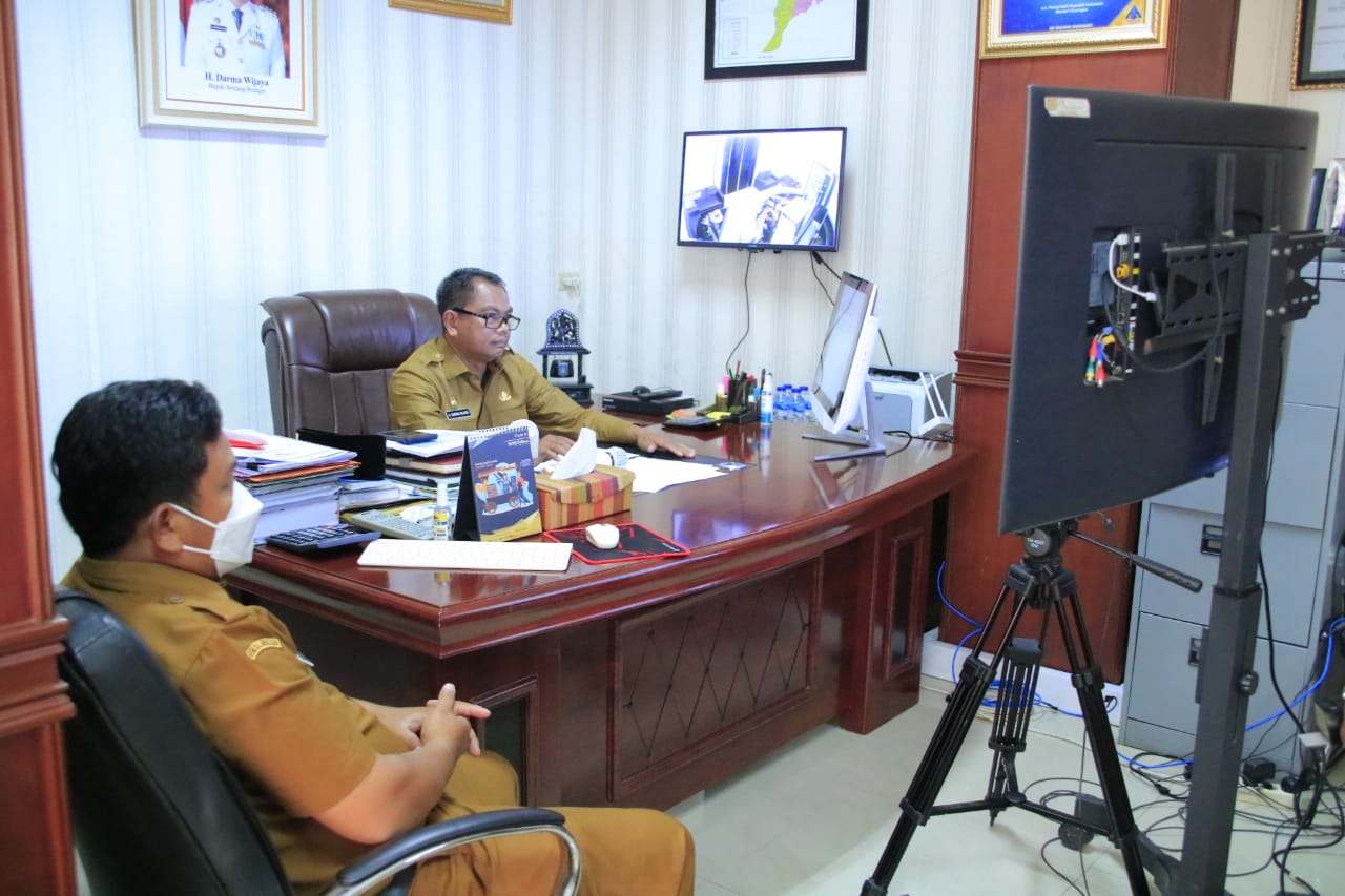 Bupati Sergai Narasumber Webinar Gerakan Nasional Literasi Digital 2021