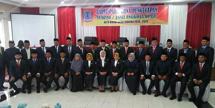30 Anggota DPRD Kota Binjai Masa Periode 2019-2024 Resmi Dilantik