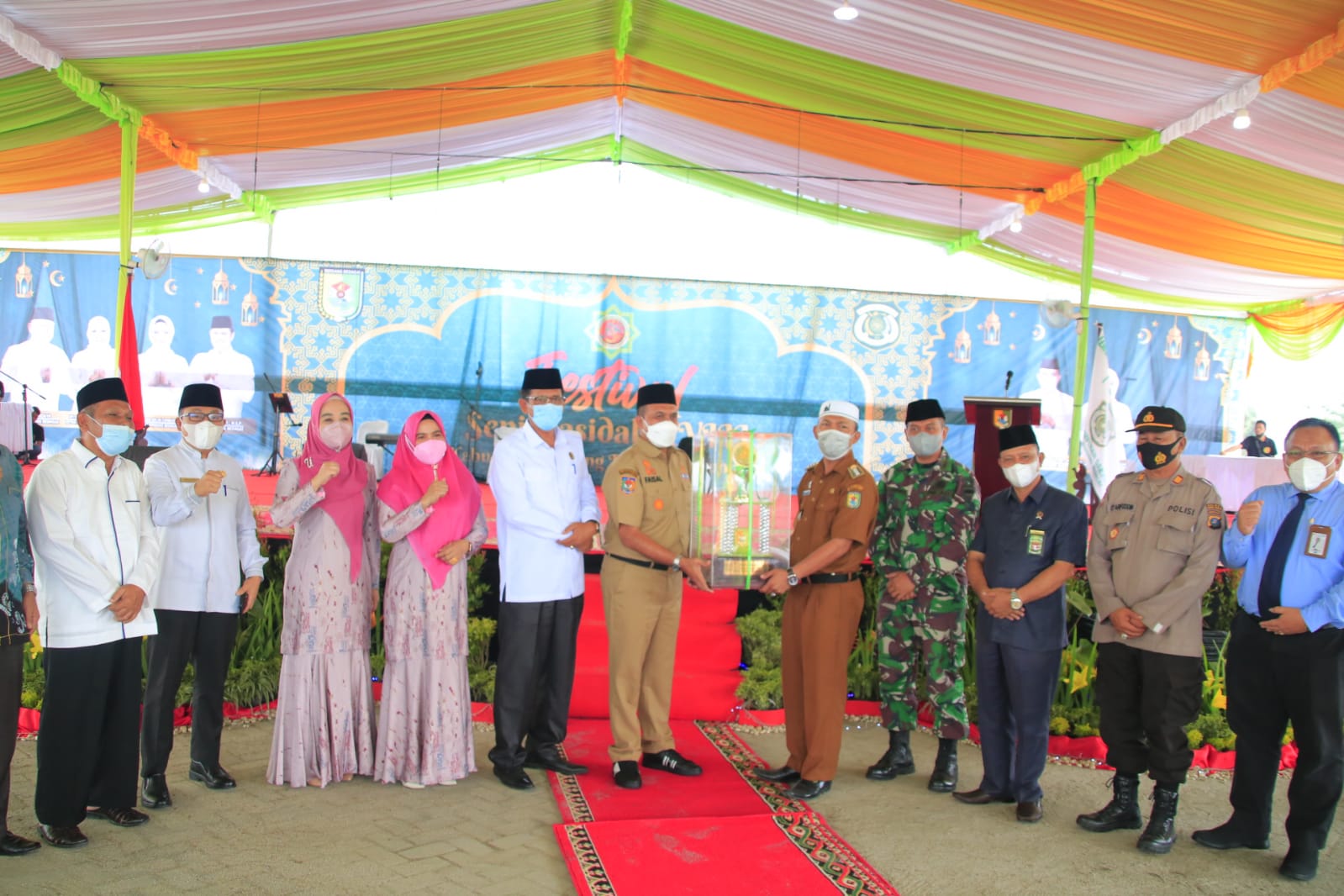 Festival Seni Qasidah (FSQ) ke-XVIII Tahun 2021 Kabupaten Sergai Resmi Dibuka