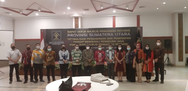 Kanwil Kemenkumham Sumut Gelar Raker Rapat Kerja Majelis Pengawas Notaris
