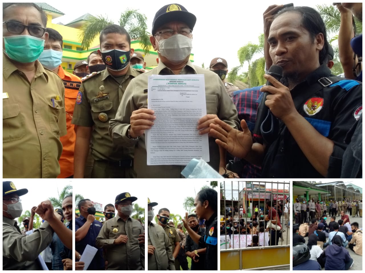 Tuntut  Pjs Pemkab Sergai dan Inspektorat Serius Tangani Kades Bimtek Ke Bandung