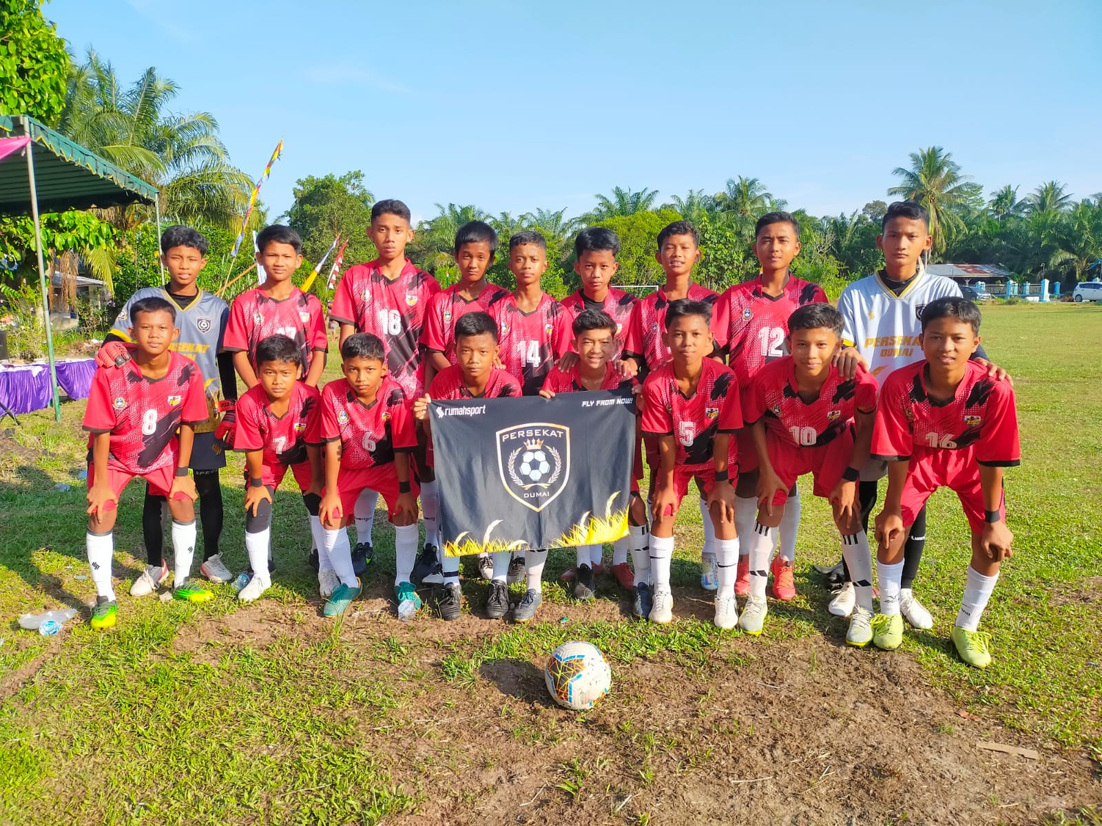Turnamen Bukit Kapur Cup U-14, SSB Persekat Dumai Menang Telak di Pertandingan Perdana