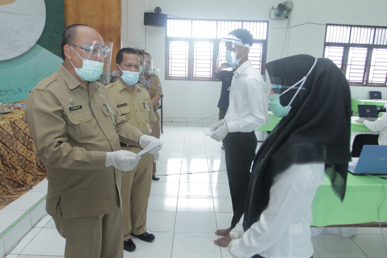 Bupati Asahan Buka Pelaksanaan SKB CPNS Formasi Tahun 2019