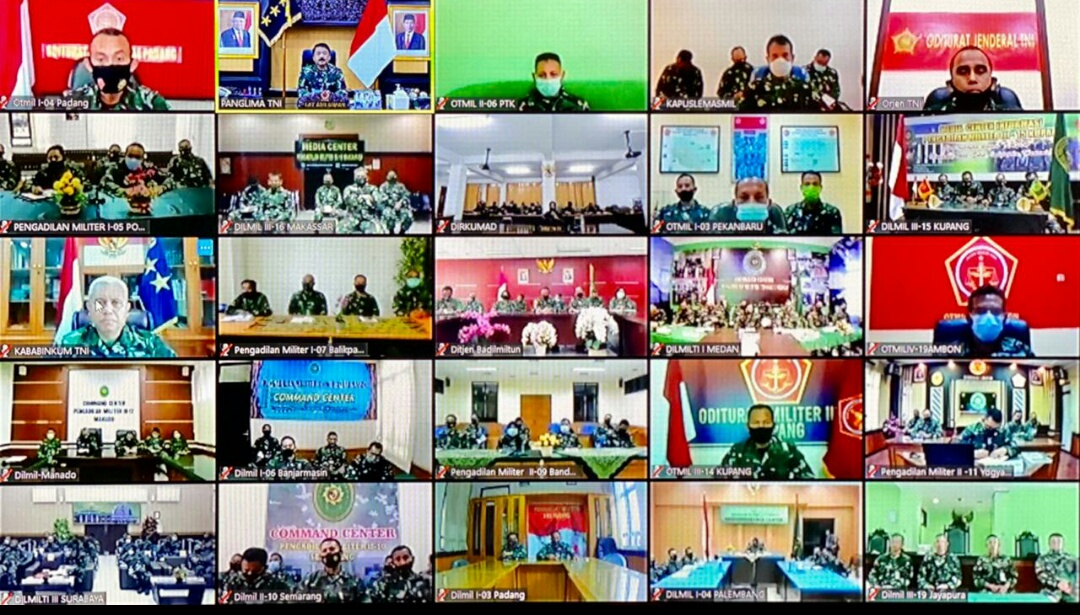 Panglima TNI Berikan Pengarahan Kepada Pati dan Pamen Di Lingkungan Mahkamah Agung