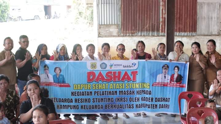Percepatan Penurunan Stunting Melalui Dapur Sehat di Desa Keluarga Berkualitas
