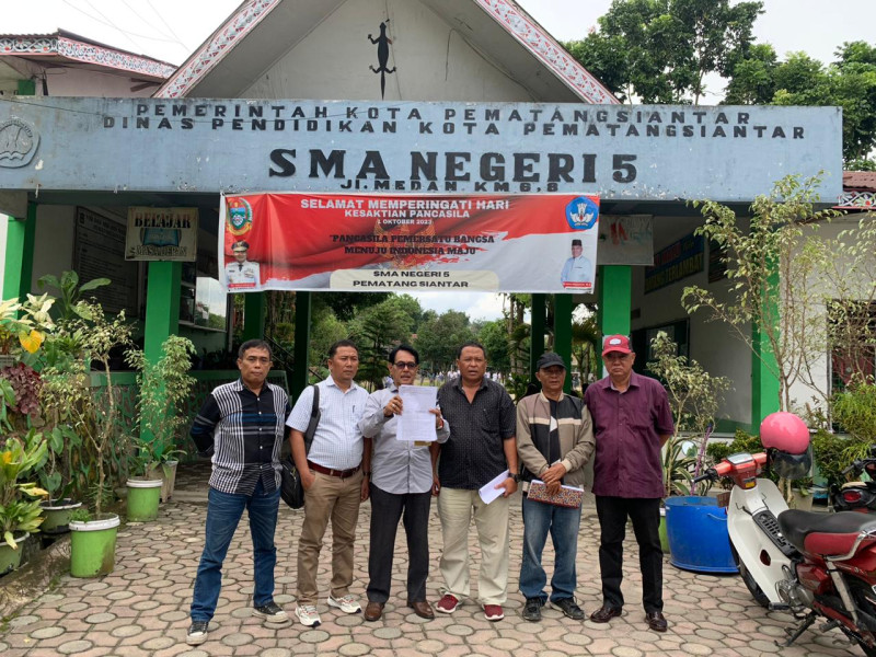 Disomasi Kosongkan Gedung Dalam 5 Hari, Komite SMAN 5 Siantar Angkat Bicara
