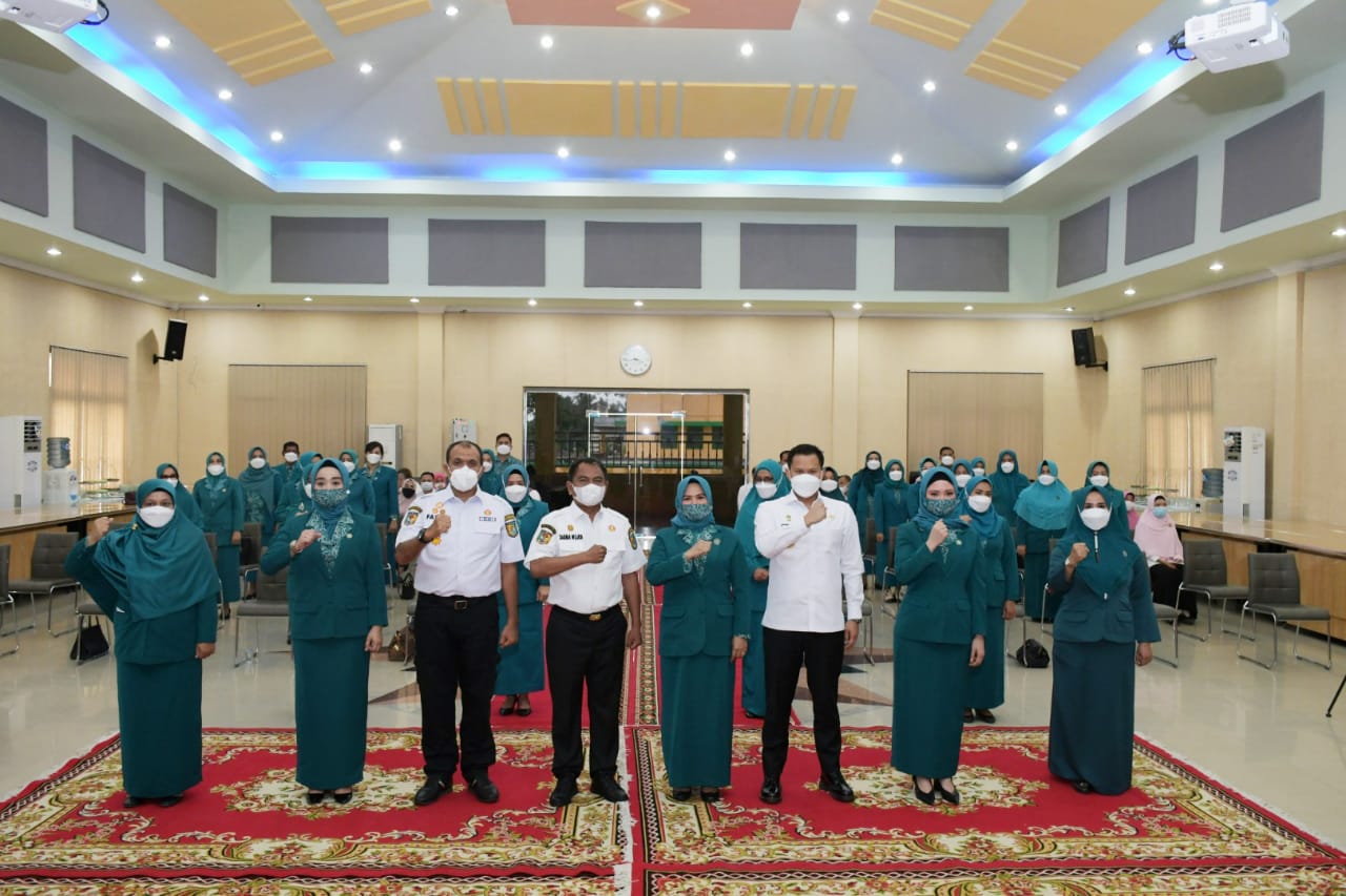 Bupati Darma Wijaya Ajak Pengurus Baru TP-PKK Sergai Aktif Angkat UMKM
