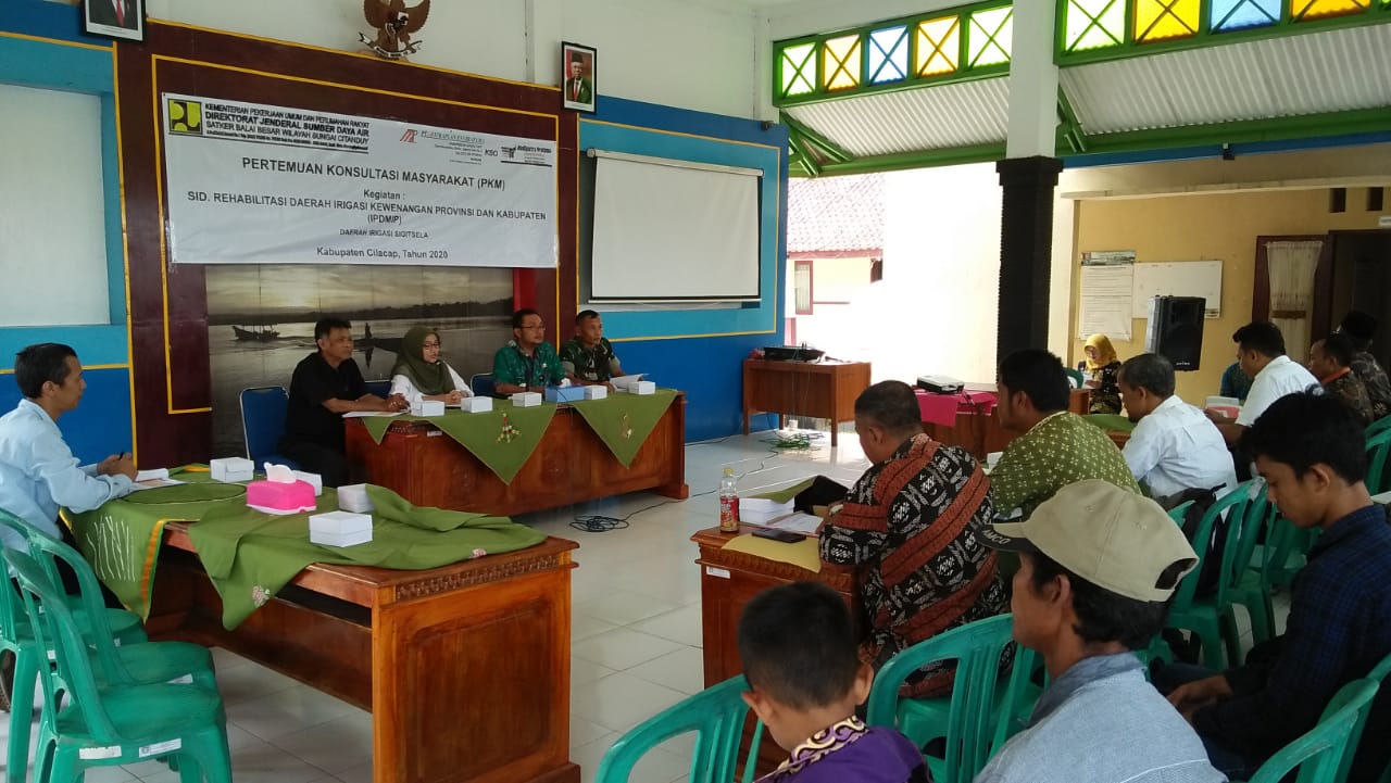 Sukseskan Program BBWS Citanduy di Wilayah Kampunglaut, Ini Yang Disampaikan Serma Mustadi 