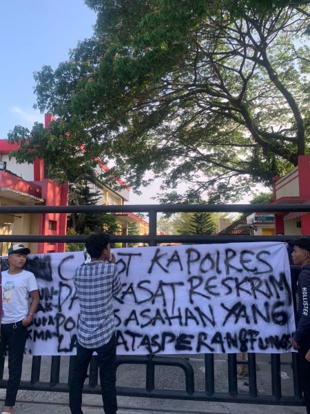 Mahasiswa Desak Copot Kapolres Asahan dan Kasat Reskrim, Singgung Dugaan Pembiaran dan Integritas Penegakan Hukum