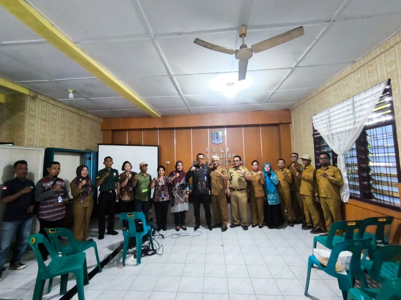 BNN Kota Binjai Laksanakan Rapat KoordinasiIntervensi Sumber Daya Pembangunan Desa