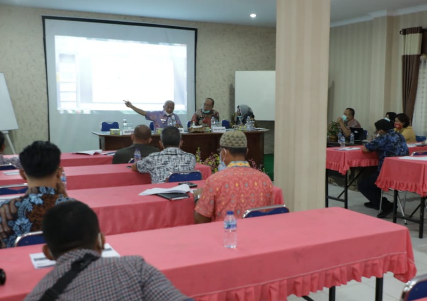 Bupati Asahan Pimpin Rakor Kesiapan Pelaksanan Vaksinasi Covid - 19