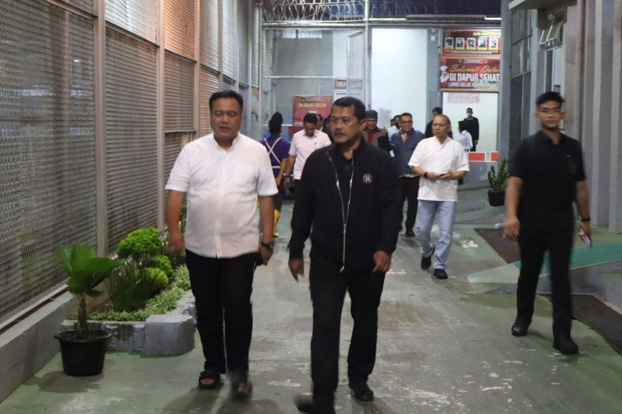 Kunjungan Kerja Dirjenpas Irjen Pol Mashudi Ke Lapas Kelas IIA Pancur Batu