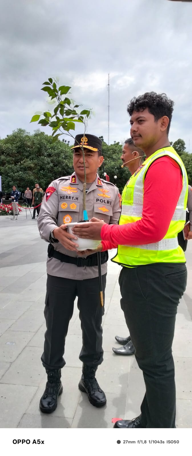 Kapolda Riau Pimpin Apel Satkamling Di Dumai
