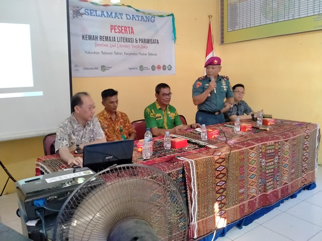 Danyonmarhanlan I Mayor Marinir Farick M.Tr. Opsla Hadiri Sosialisasi Pembangunan Rumah Susun