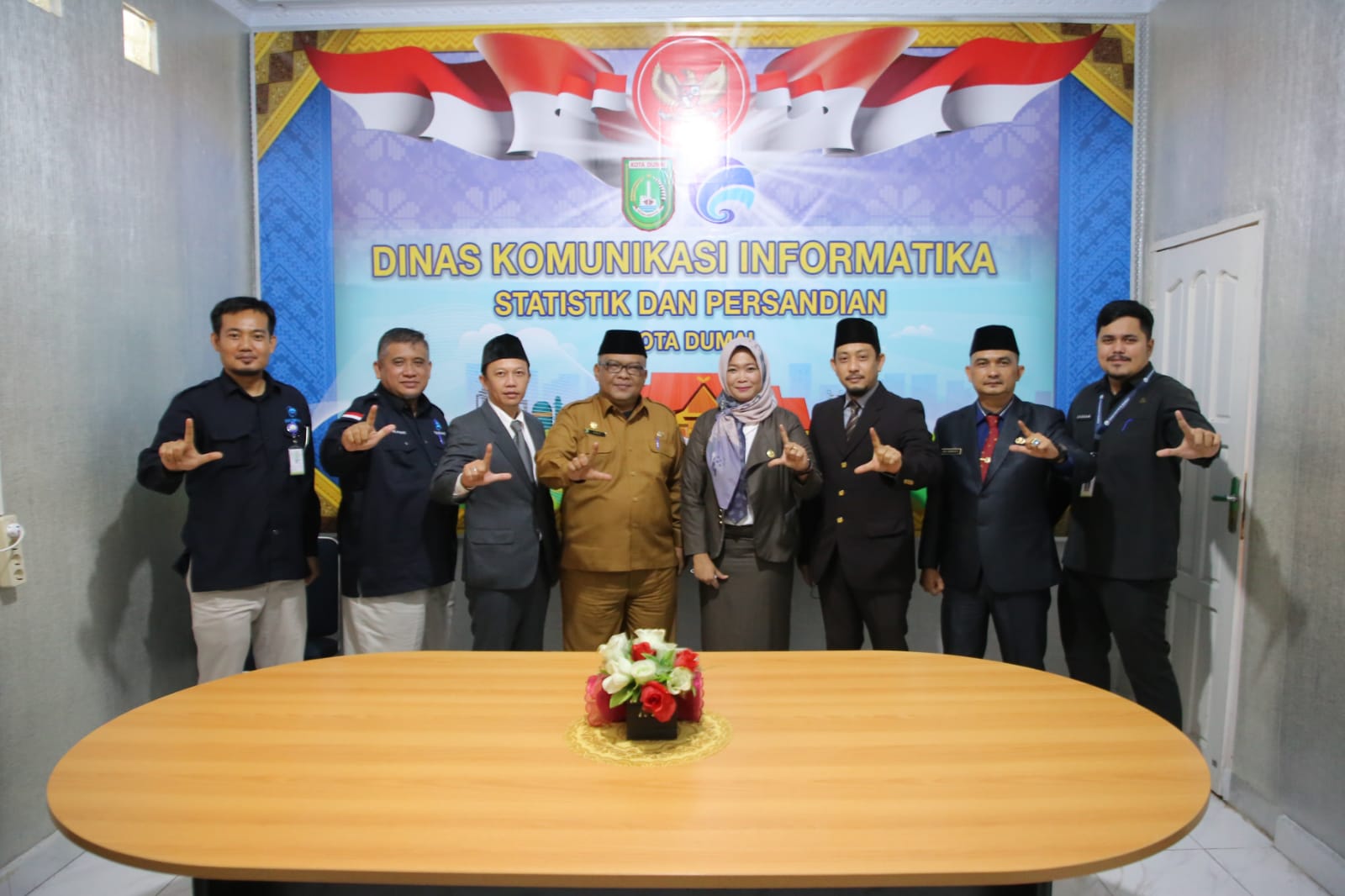 SOTK Baru Pejabat Struktural Lingkup Diskominfo Kota Dumai Resmi Dilantik