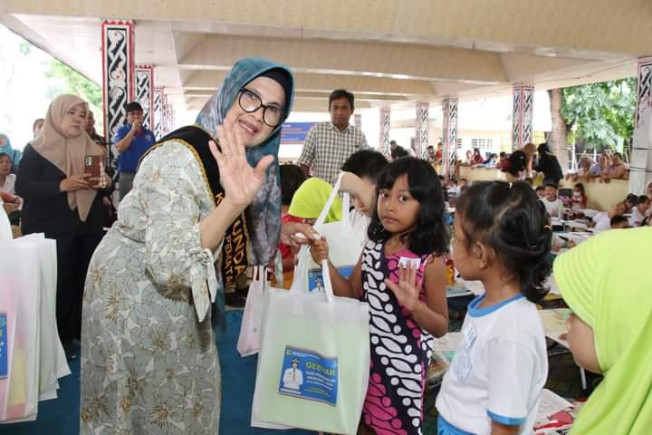 Meriahkan Hardiknas, Wali Kota Pematangsiantar Buka Lomba Mewarnai Untuk PAUD