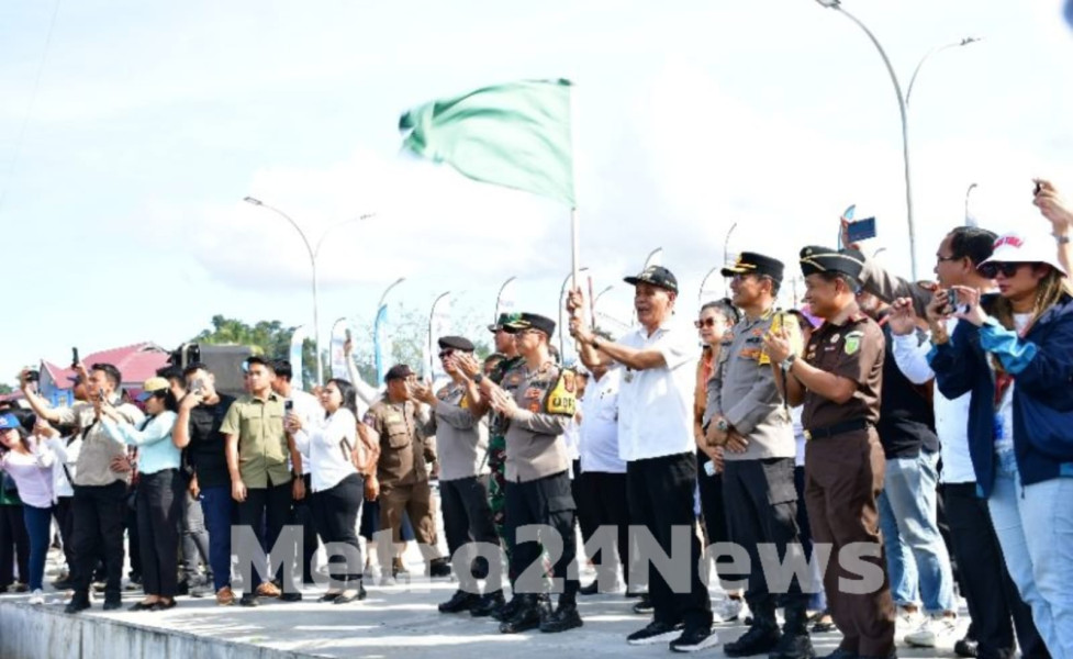 Aquabike Jetski World Championship 2024 Dimulai, Bupati Samosir Lepas Rider Ke Pantai Sinalsal Karo