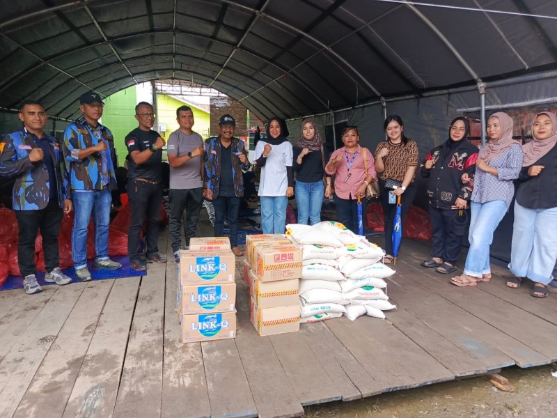 IPK Binjai Beri Bantuan Langsung Untuk Korban Banjir