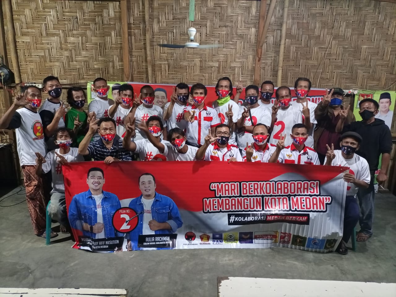 RELIS, PSI, Pejuang Bambu dan Komunitas OJOL Siap Menangkan Bobby-Aulia Menjadi Walikota Medan