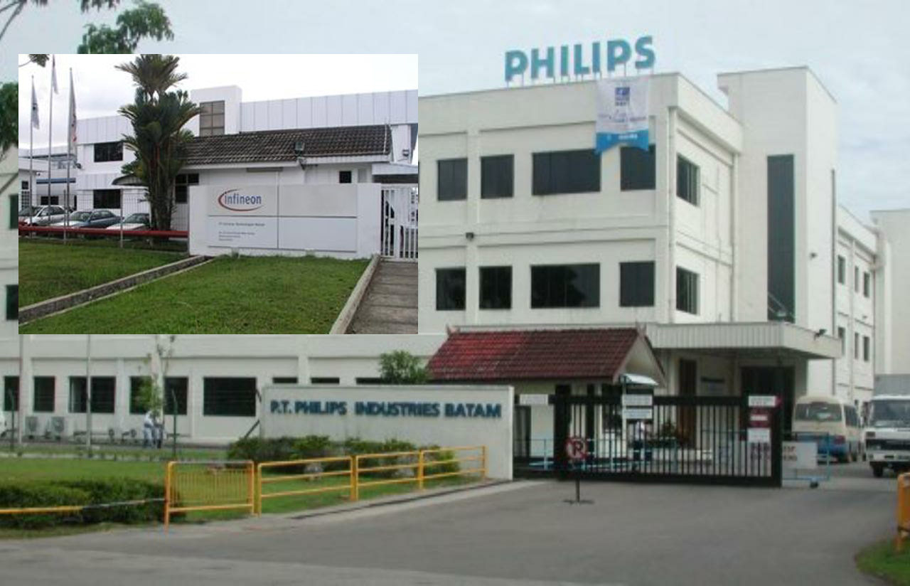 PT Philps 63 terkonfirmasi positif Covid-19. PT Infinion109  terpapar virus corona.