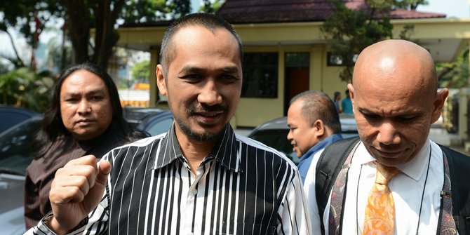 Diperiksa, Samad sebut Bareskrim bekerja profesional dan manusiawi