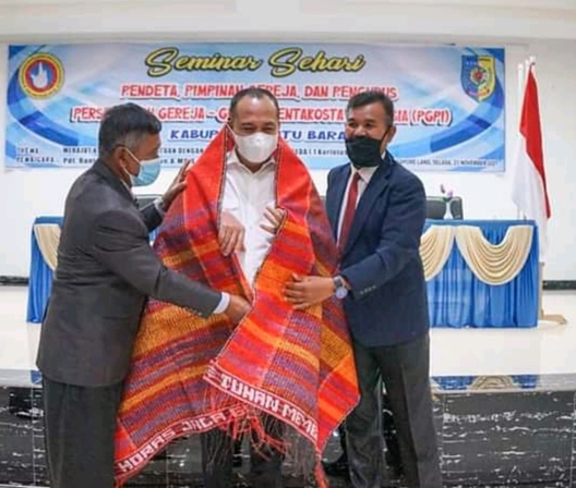 Bupati Zahir Buka Seminar Sehari PGPI Batu Bara