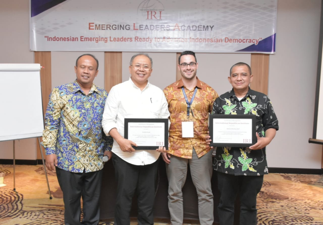 Bupati Sergai Keynote Speaker Emerging Leader Academy IRI Indonesia