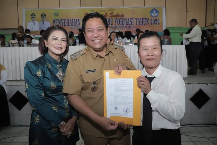 Resmi Terima SK, 514 P3K Nyatakan Siap Wujudkan Dairi Unggul