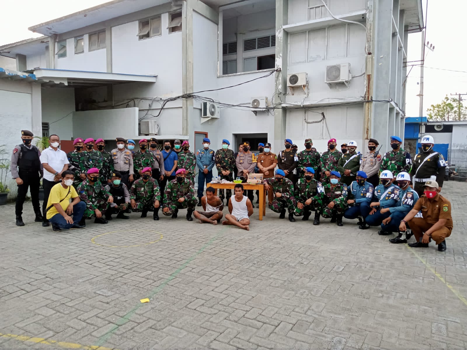 Razia Gabungan TNI-Polri dan Pemko Medan Pelaksanaan Operasi Pekat