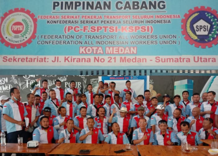 Ketum F. SP. TSI - K. SPSI Gelar Konsilidasi Organisasi ke PC dan PUK se-Kota Medan