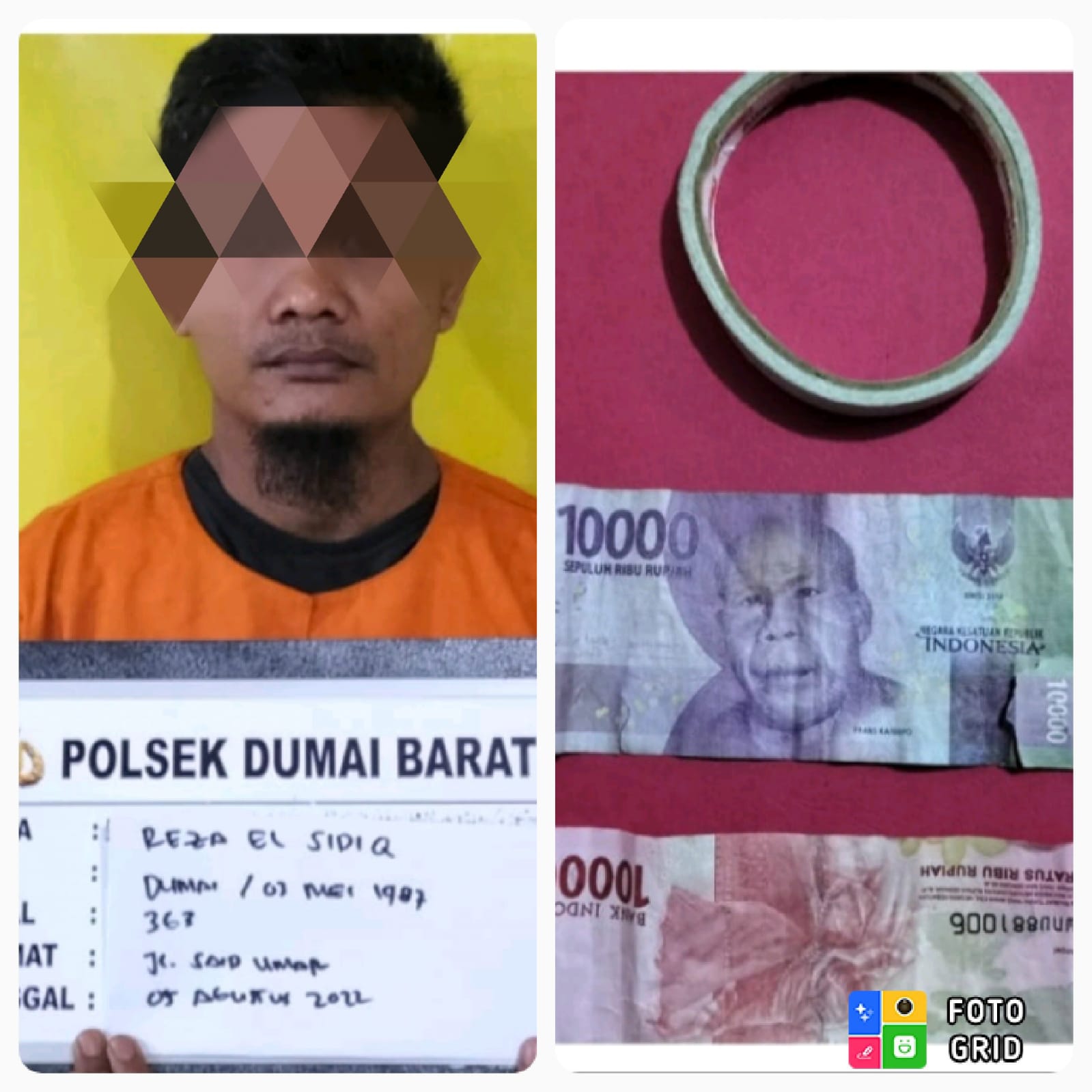 Pura Pura Lakukan Ibadah Sholat Pencuri Kotak Infaq Di Tangkap