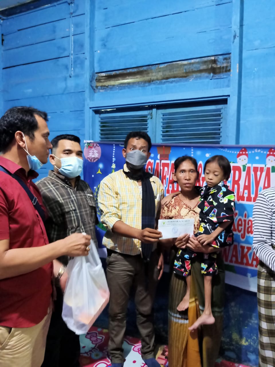 Kejati Sumut bersama Forwaka Temui Adinda Aurisa Penderita Gizi Buruk